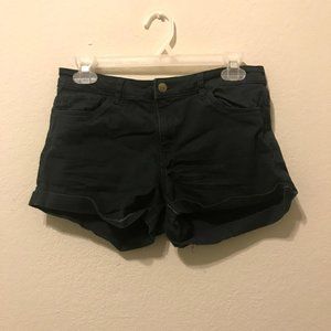 H&M Dark Green Shorts